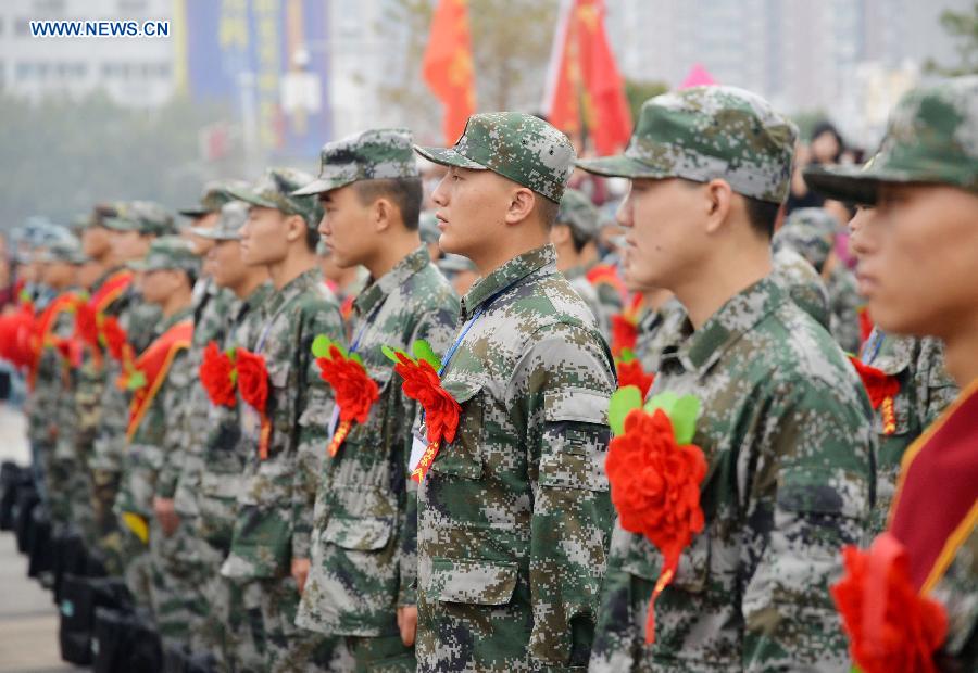 #CHINA-MILITARY-NEW RECRUITS (CN)