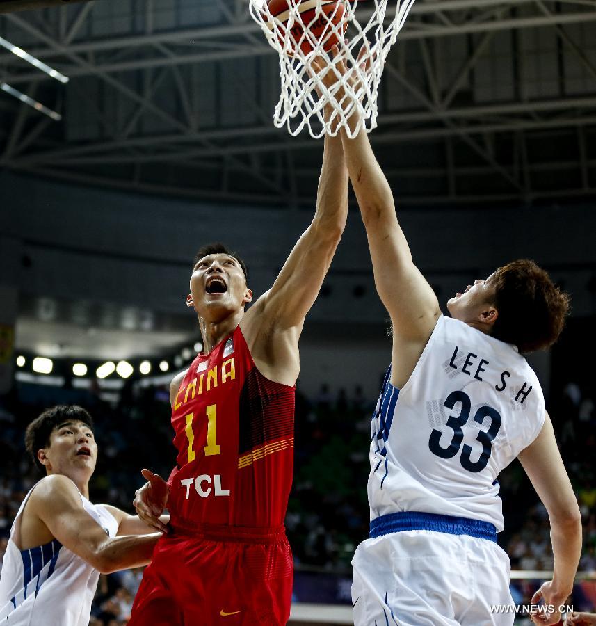 (SP)CHINA-CHANGSHA-FIBA-2015 ASIA CHAMPIONSHIP-GROUP C