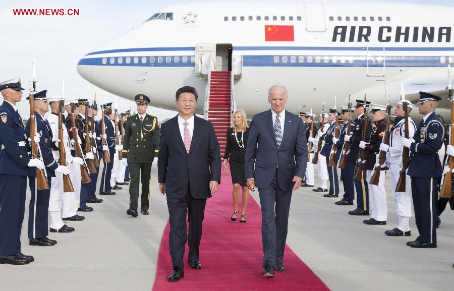 U.S.-WASHINGTON D.C.-CHINA-XI JINPING-ARRIVAL