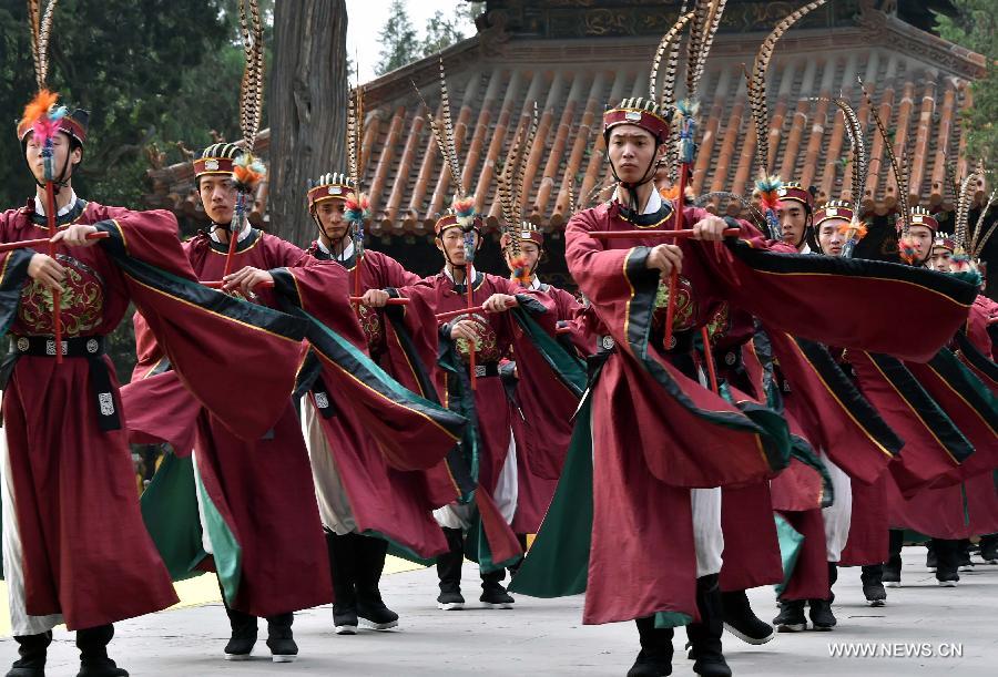**CHINA-QUFU-CONFUCIUS-BIRTH ANNIVERSARY (CN)