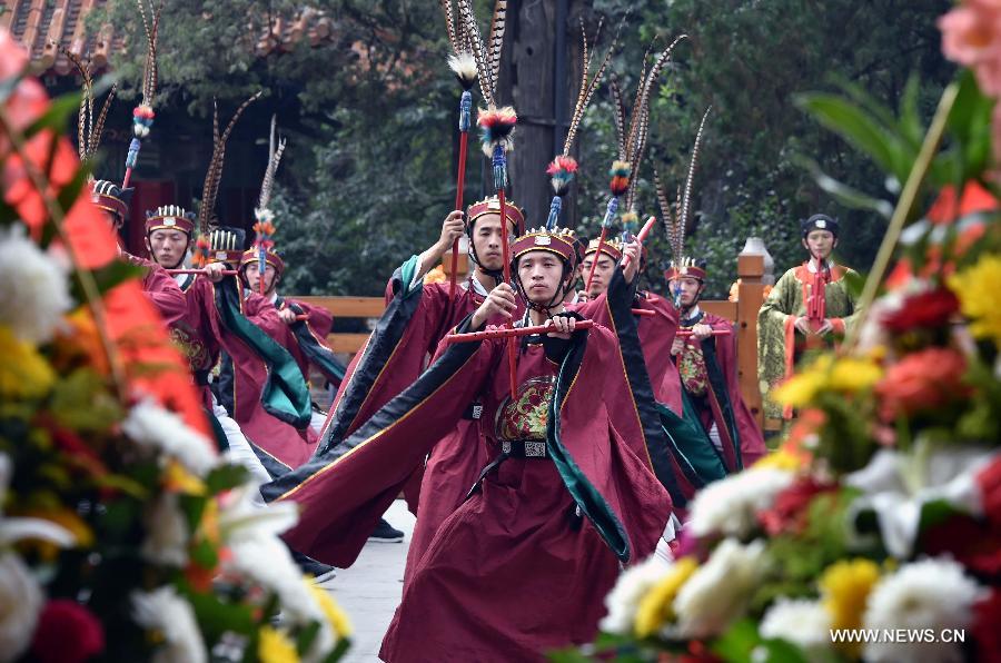 **CHINA-QUFU-CONFUCIUS-BIRTH ANNIVERSARY (CN)