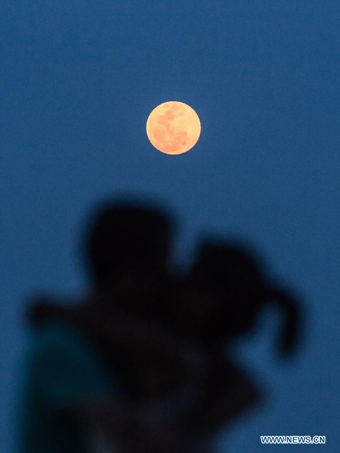 BRAZIL-RIO DE JANEIRO-MOON