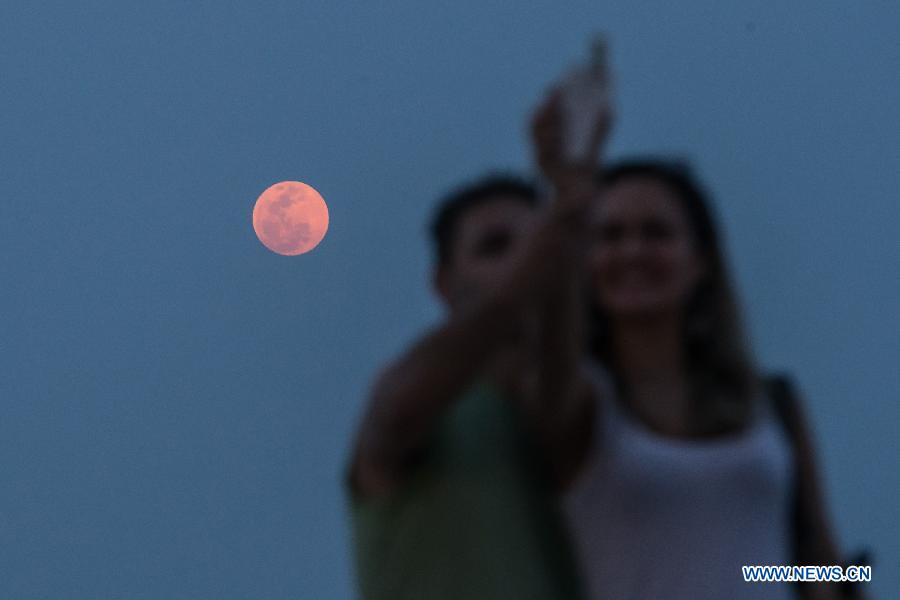 BRAZIL-RIO DE JANEIRO-MOON