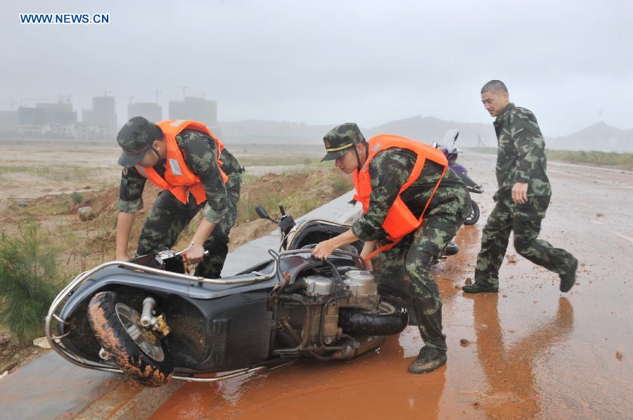 CHINA-FUJIAN-PUTIAN-TYPHOON DUJUAN (CN)
