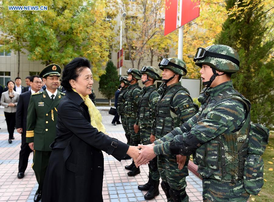 CHINA-XINJIANG-LIU YANDONG-VISIT (CN)