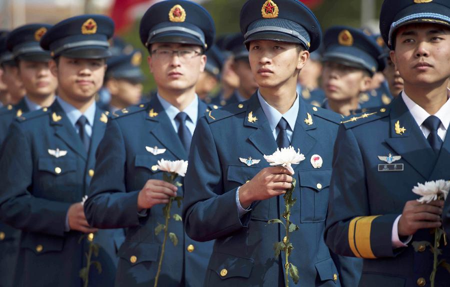 CHINA-BEIJING-MARTYRS' DAY-CEREMONY (CN) 