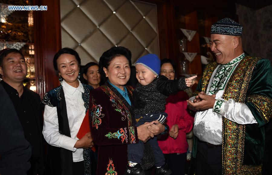 CHINA-XINJIANG-LIU YANDONG-VISIT (CN) 
