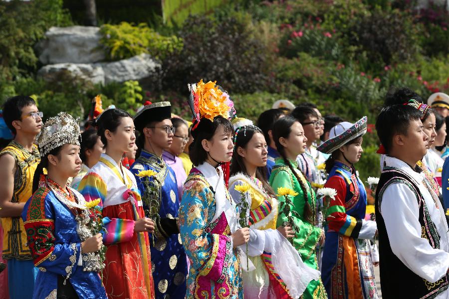 CHINA-BEIJING-MARTYRS' DAY-CEREMONY (CN) 