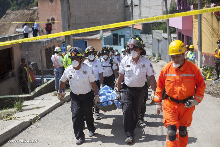 GUATEMALA-SANTA CATARINA PINULA-ENVIRONMENT-MUDSLIDE