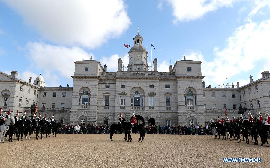 Photo taken on Oct. 22, 2014 shows the Tower of London.