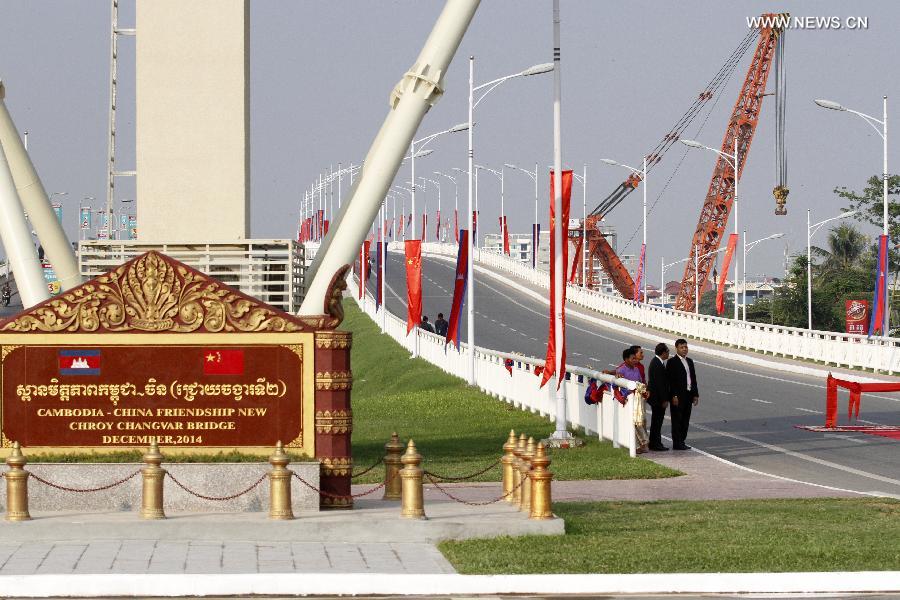 CAMBODIA-PHNOM PENH-CHINA-AID-BRIDGE