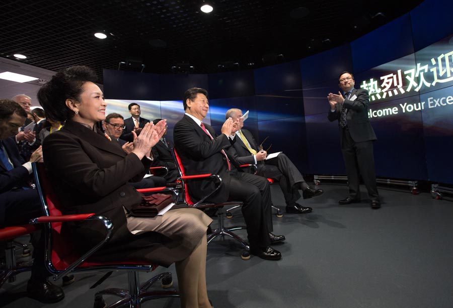 President Xi visits Imperial College London