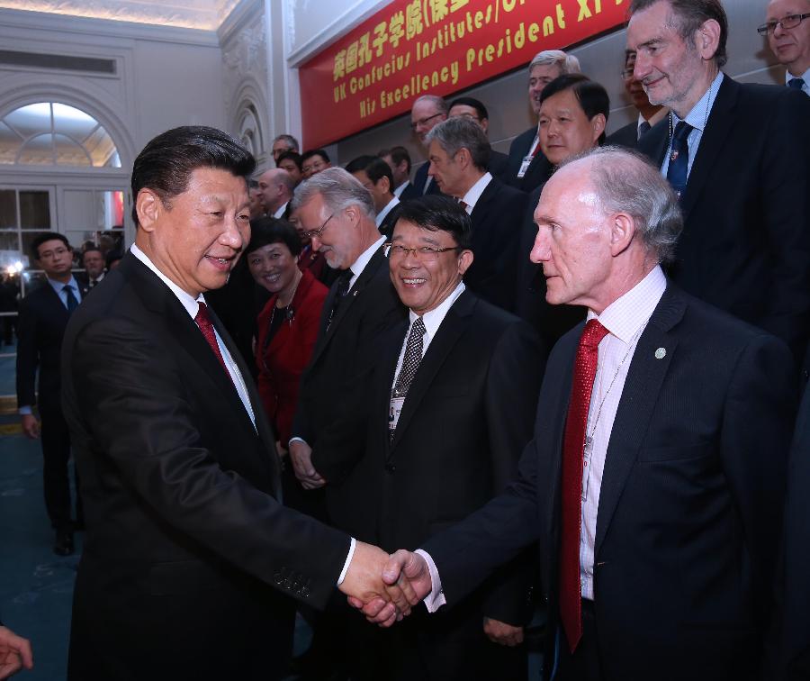 BRITAIN-LONDON-CHINA-XI JINPING-CONFUCIUS-ANNUAL CONFERENCE