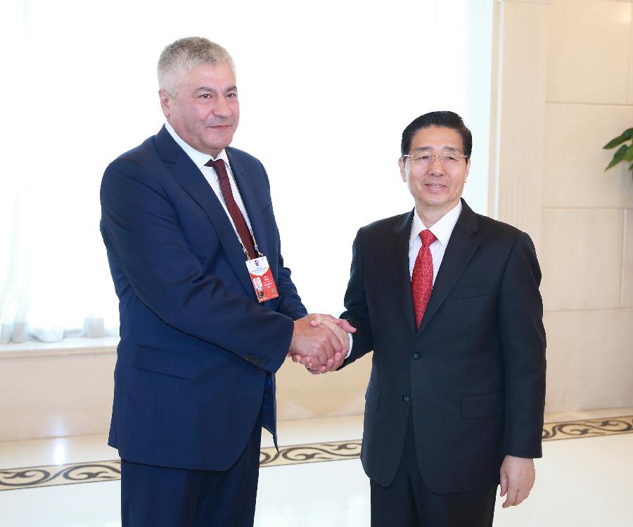 CHINA-BEIJING-GUO SHENGKUN-FOREIGN OFFICIALS-MEETING (CN)