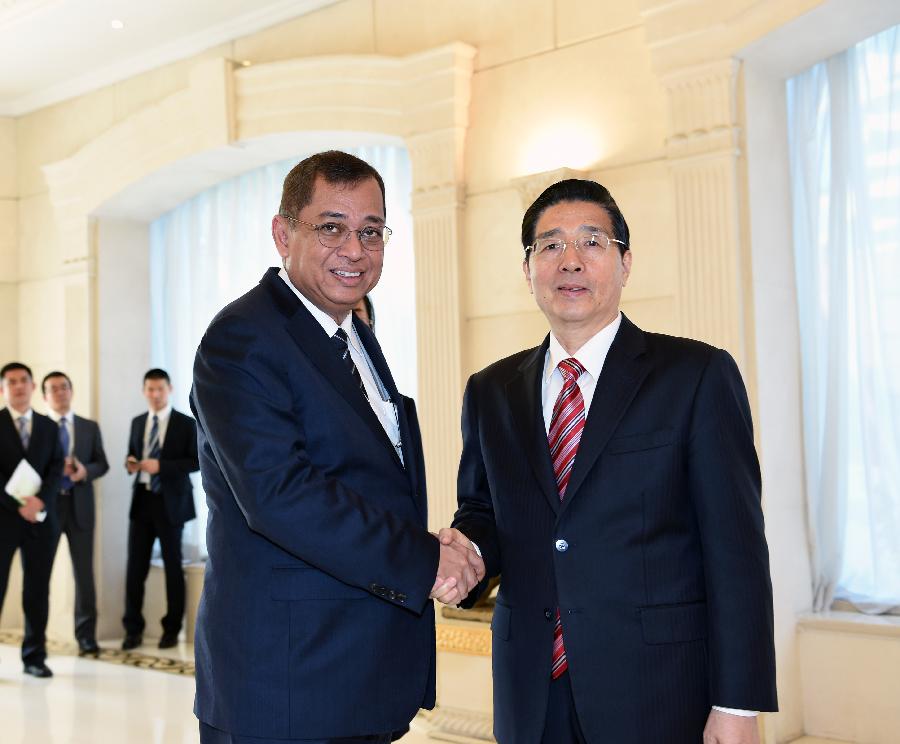 CHINA-BEIJING-GUO SHENGKUN-FOREIGN OFFICIALS-MEETING (CN)