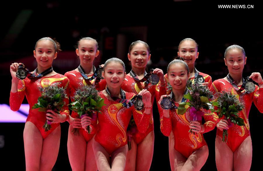 (SP)UK-GLASGOW-GYMNASTICS-WORLD CHAMPIONSHIPS-WOMEN’S TEAM FINAL