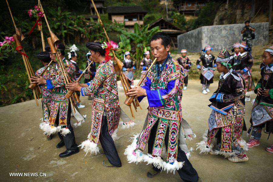 CHINA-GUIZHOU-MIAO PEOPLE-NEW YEAR CELEBRATION (CN) 