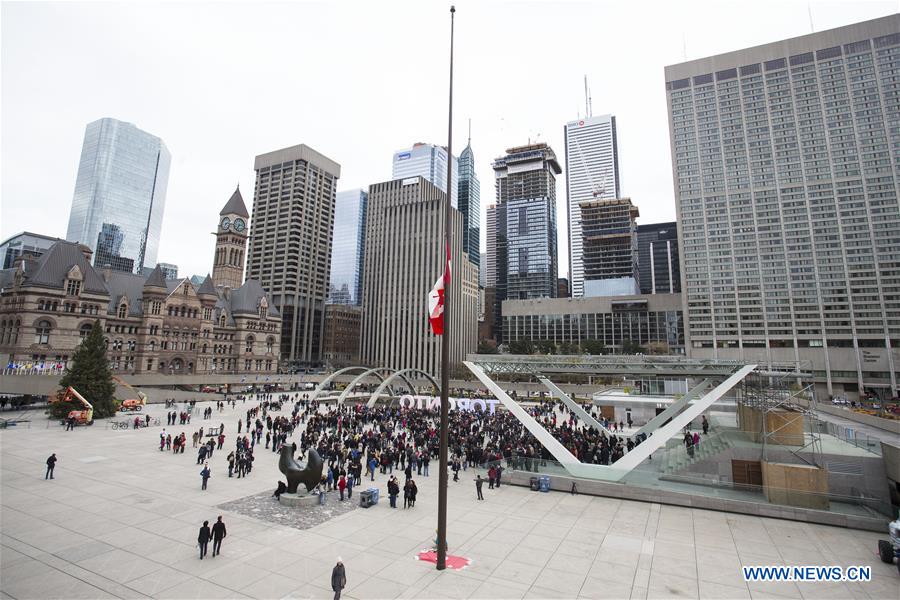 CANADA-TORONTO-PARIS ATTACKS-CONDOLENCE