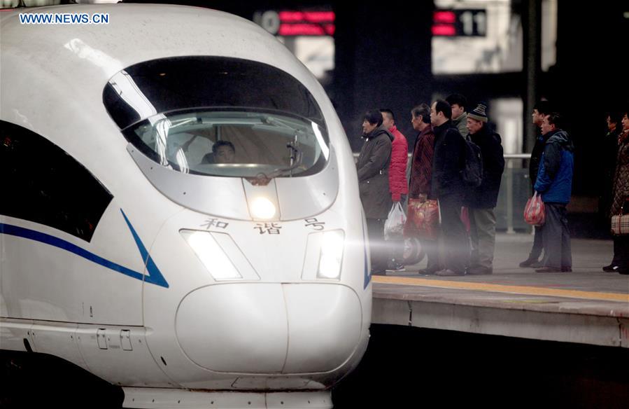 #CHINA-N.CHINA HIGH-SPEED RAILWAY-SPEED (CN)