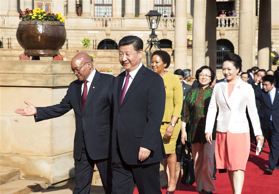 SOUTH AFRICA-CHINA-XI JINPING-JACOB ZUMA-TALKS