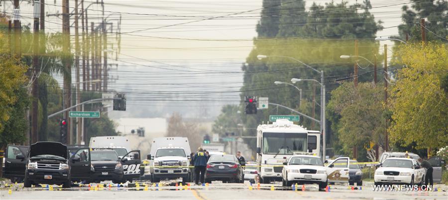 The FBI is investigating the deadly Southern California shooting carried out by a couple that killed at least 14 people and injured 23 others on Wednesday as an act of terrorism, an agency official said Friday.