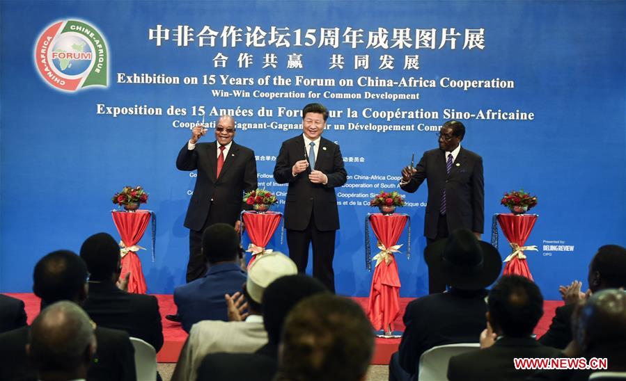 SOUTH AFRICA-JOHANNESBURG-CHINA-XI JINPING-EXHIBITION