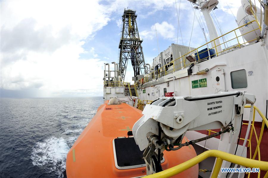 JOIDES RESOLUTION-SCIENCE-OCEAN DISCOVERY-DRILLING VESSEL-DEPARTURE