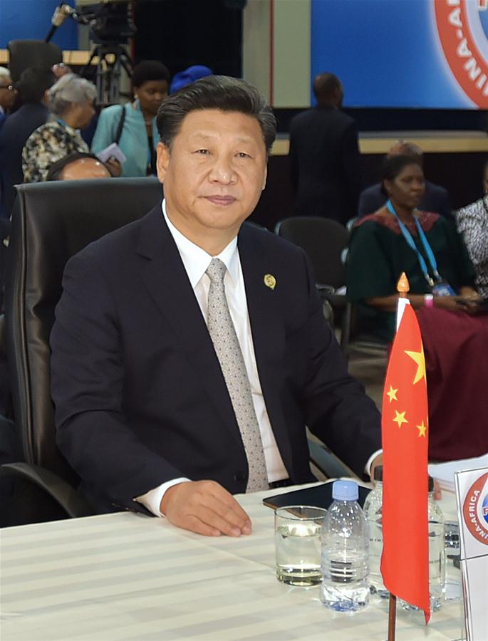 SOUTH AFRICA-JOHANNESBURG-CHINA-XI JINPING-SUMMIT 