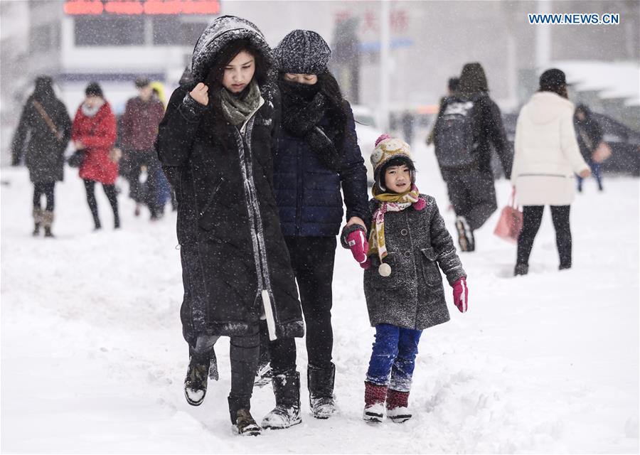 CHINA-XINJIANG-URUMQI-SNOWSTORM (CN)