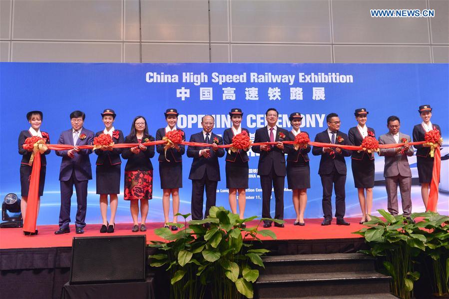 MALAYSIA-CHINA-HIGH SPEED RAILWAY-EXHIBITION