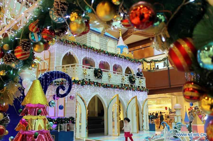 shopping centers in china decorate for christmas day shopping centers in china decorate for christmas day