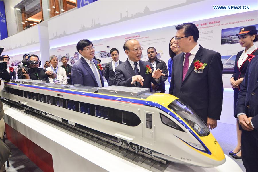 MALAYSIA-CHINA-HIGH SPEED RAILWAY-EXHIBITION