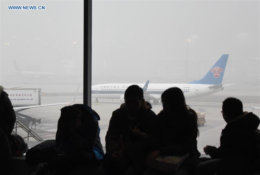 CHINA-BEIJING-POLLUTION-FLIGHT DELAY (CN)