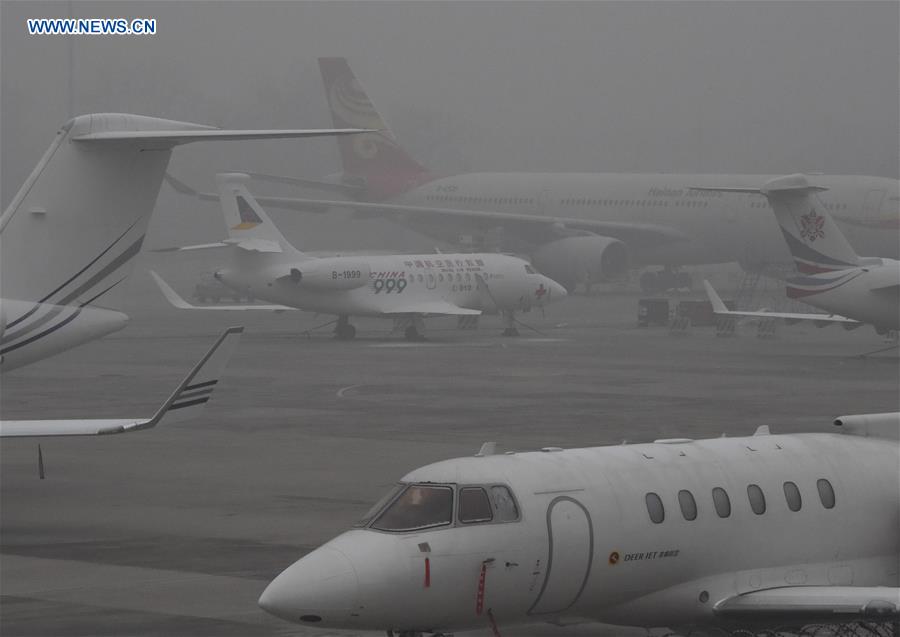 CHINA-BEIJING-POLLUTION-FLIGHT DELAY (CN)