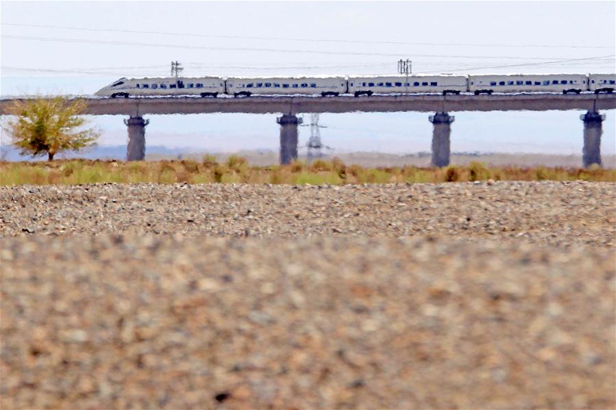 #CHINA-HAMI-HIGH SPEED RAILWAY-ANNIVERSARY(CN)