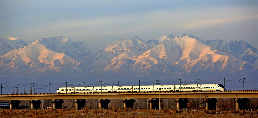 #CHINA-HAMI-HIGH SPEED RAILWAY-ANNIVERSARY(CN)