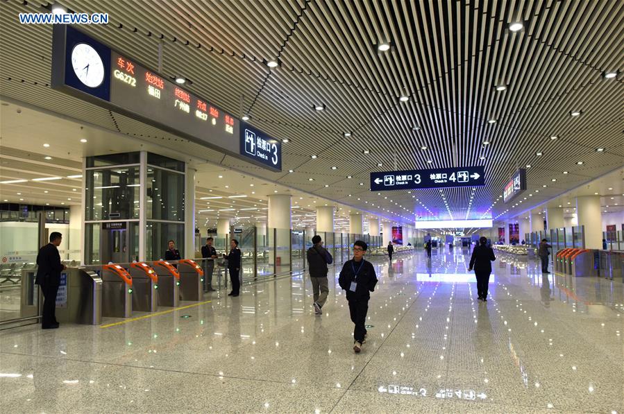 CHINA-SHENZHEN-ASIA'S LARGEST UNDERGROUND RAILWAY STATION-OPEN(CN)