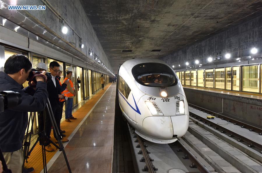 CHINA-SHENZHEN-ASIA'S LARGEST UNDERGROUND RAILWAY STATION-OPEN(CN)