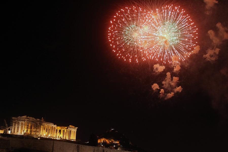 GREECE-ATHENS-NEW YEAR CELEBRATION