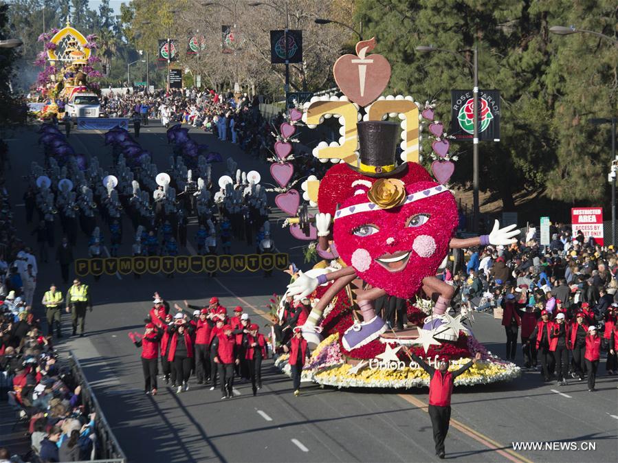 U.S.-LOS ANGELES-ROSE PARADE