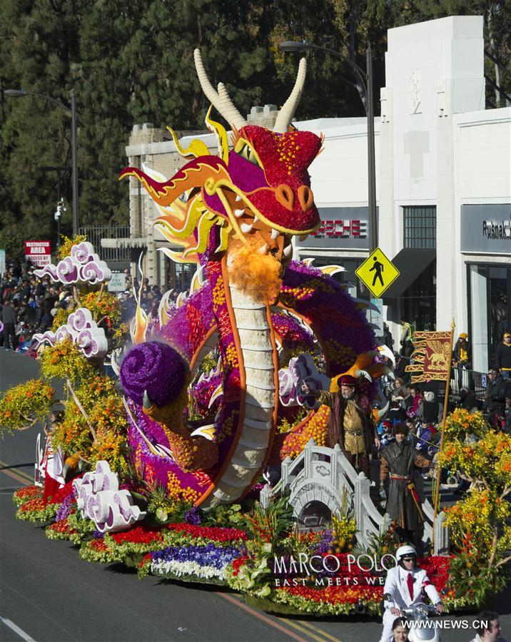 U.S.-LOS ANGELES-ROSE PARADE