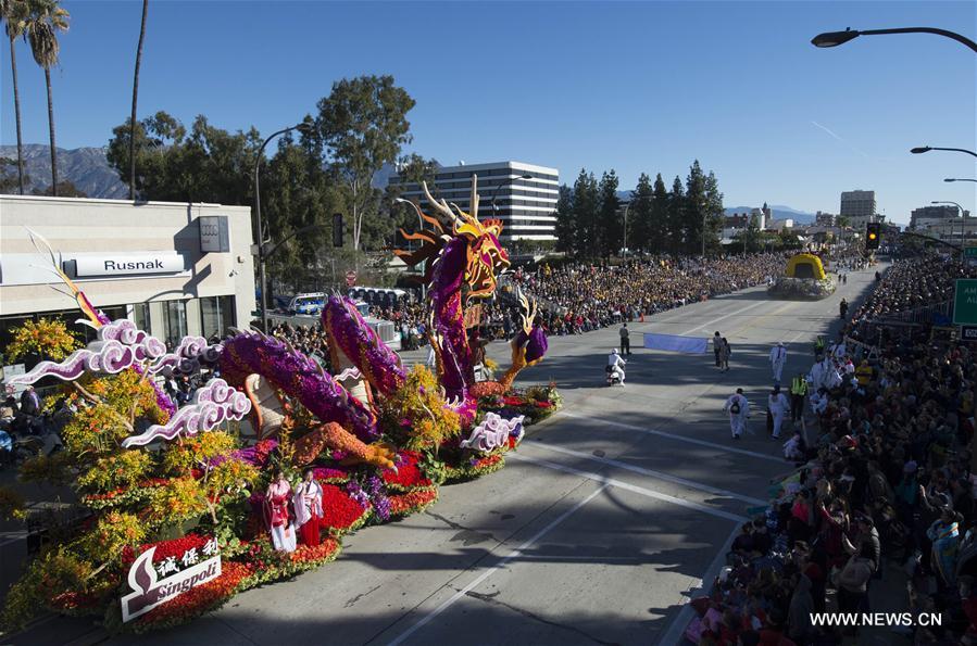 U.S.-LOS ANGELES-ROSE PARADE