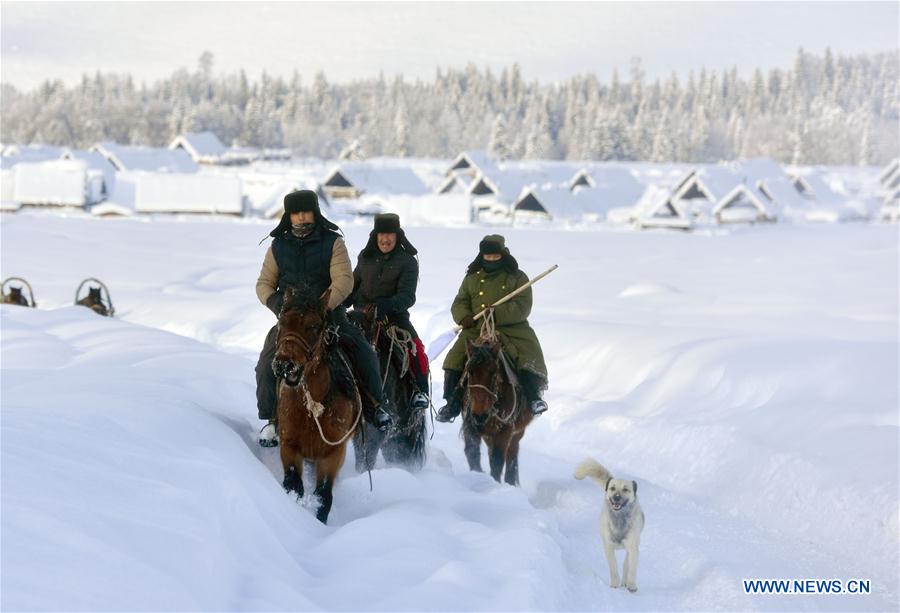 CHINA-XINJIANG-KANAS-SNOW (CN)