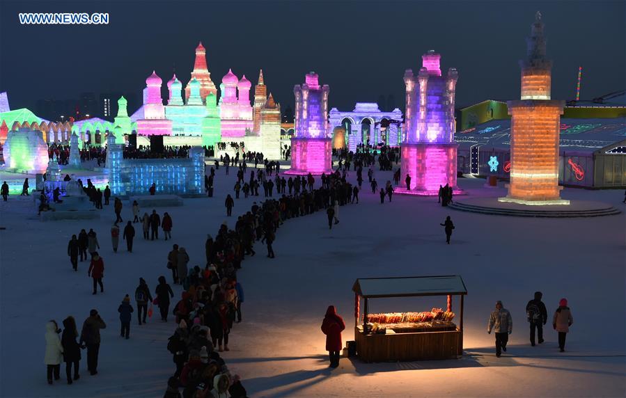 CHINA-HARBIN-ICE FESTIVAL (CN)