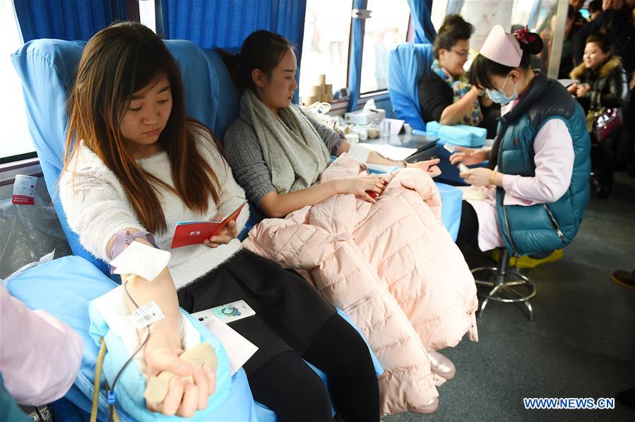 CHINA-YINCHUAN-BUS ARSON-BLOOD DONATION (CN)