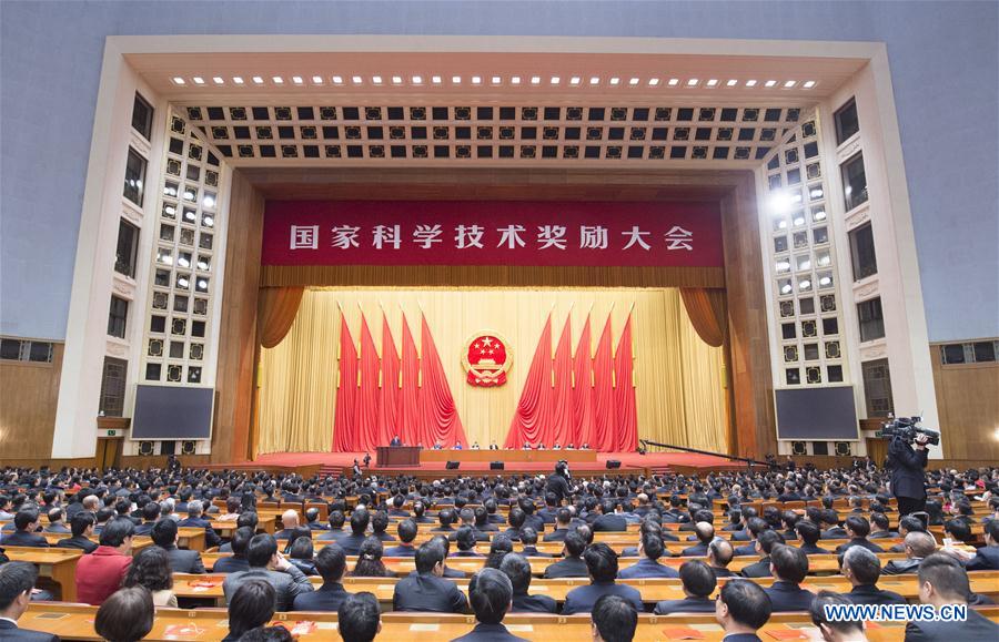 CHINA-BEIJING-STATE SCIENCE AND TECHNOLOGY AWARDS (CN) 