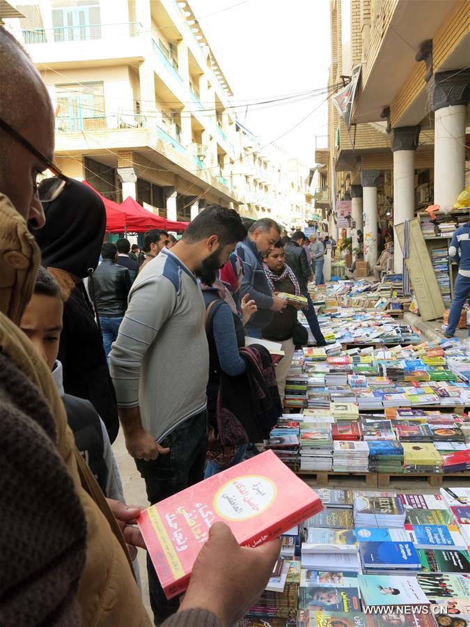  Mutanabbi Street, located near the old quarter of Baghdad, is the historic center of bookselling, a street filled with bookstores and outdoor book stalls.