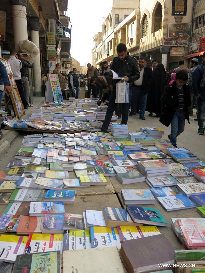  Mutanabbi Street, located near the old quarter of Baghdad, is the historic center of bookselling, a street filled with bookstores and outdoor book stalls.