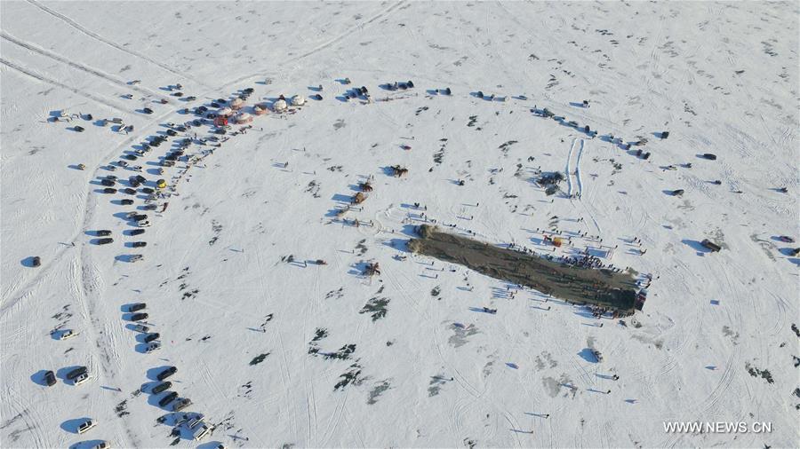 Chagan Lake, which is known for traditional winter fishing that dates back to prehistorical times, is the only place that saves the oldest Mongolian fishing method. 