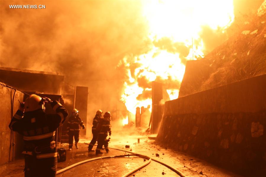 #CHINA-HUNAN-LENGSHUIJIANG-FIRE(CN)
